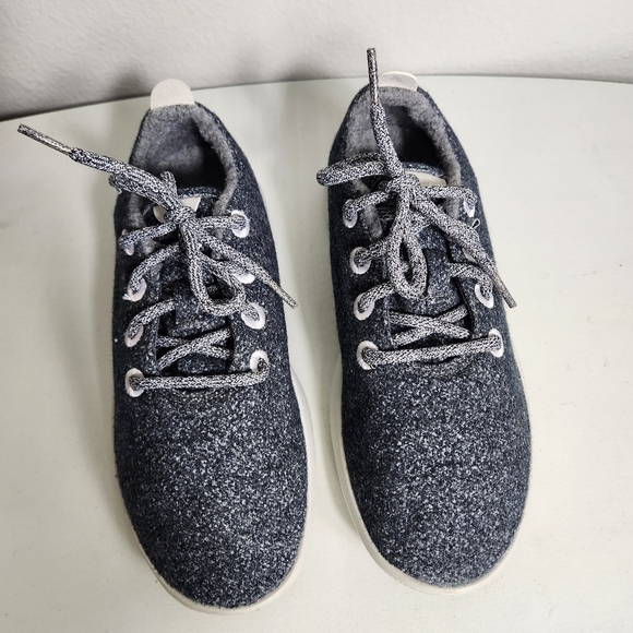 Allbirds Womens Merino Wool Natural Gray Wool Runners-Size 8 - Picture 5 of 10